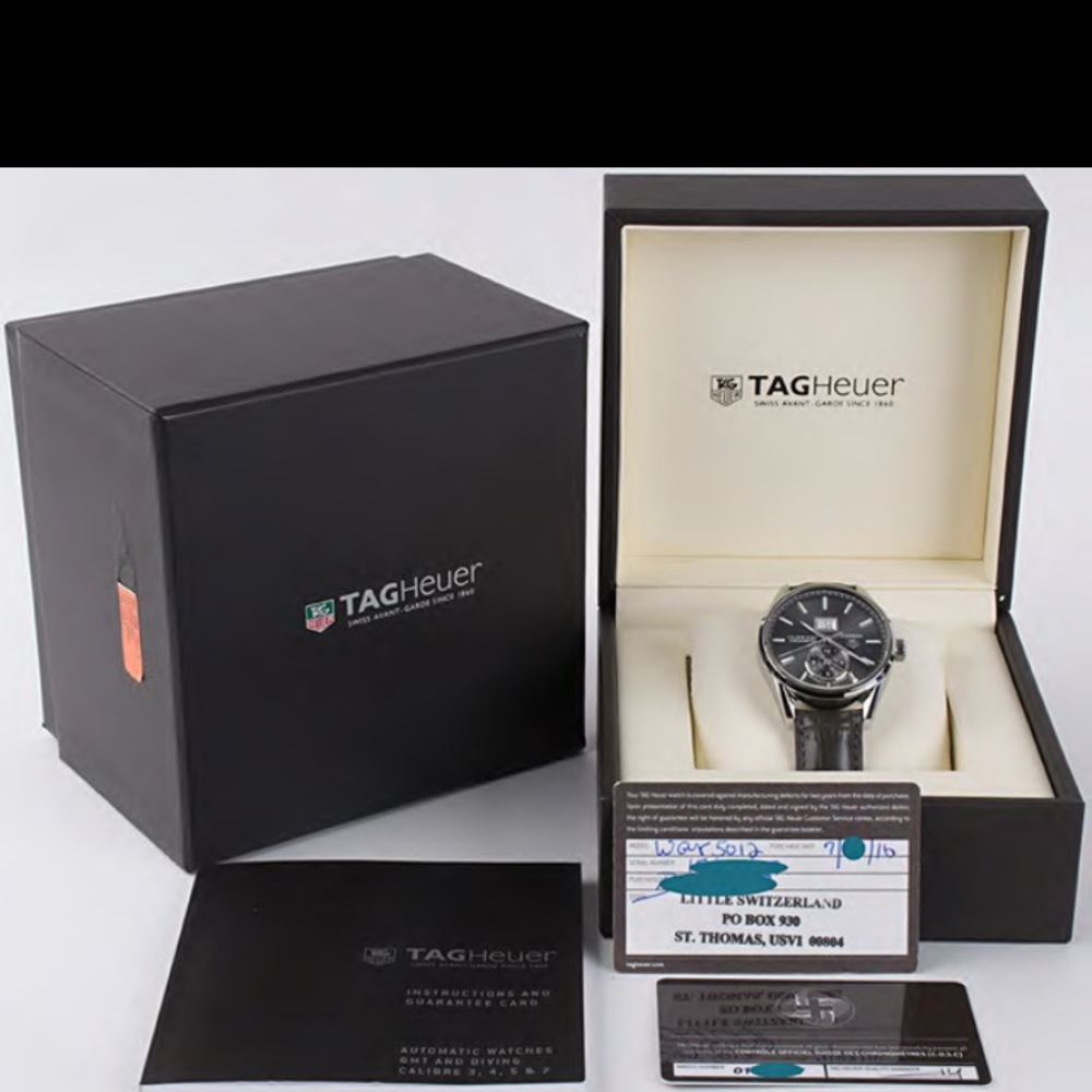 Tag Heuer Carrera Calibre 8 GMT Grande date - Picture 2 of 13